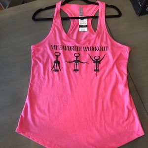 Funny workout tank